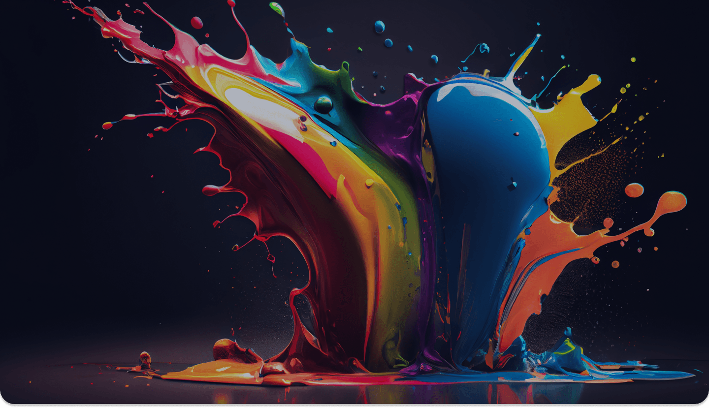 Creative Paint Splash